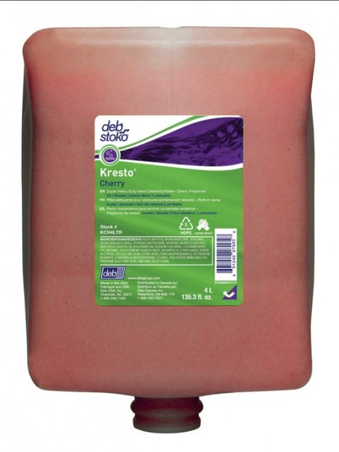Kresto® Cherry Super Heavy Duty Hand Cleaning Paste 4L Refill Cartridge  KCH4LTR