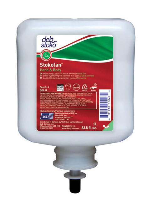 Stokolan® Hand & Body  Skin Moisturizing Lotion 1L Refill Cartridge  SBL1L