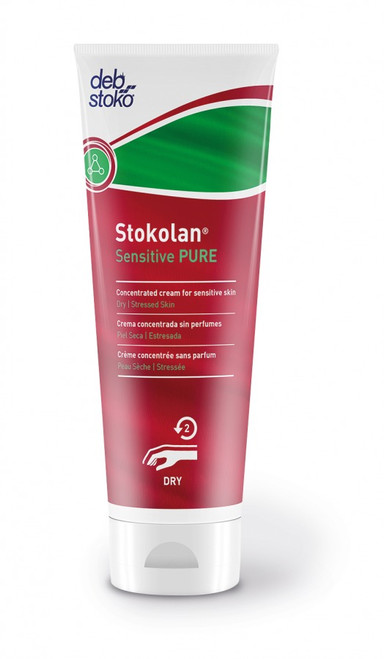 Stokolan® Sensitive PURE Unscented Regenerating Skin Cream 100ml Tube  SSP100ML