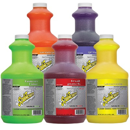 Sqwincher Liquid Drink Concentrate - Lemon Lime 64 oz.   11023