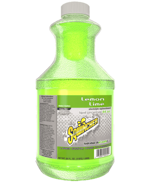 Sqwincher Liquid Drink Concentrate - Lemon Lime 64 oz.   11023
