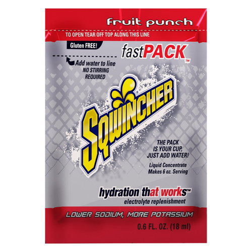 Sqwincher Fast Pack Powder - Fruit Punch  11081