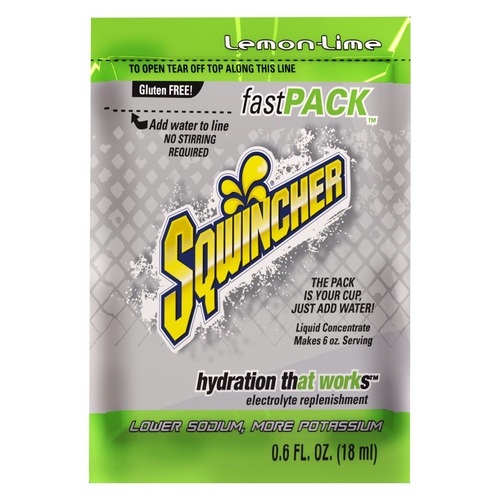 Sqwincher Fast Pack Powder - Lemon Lime  11082