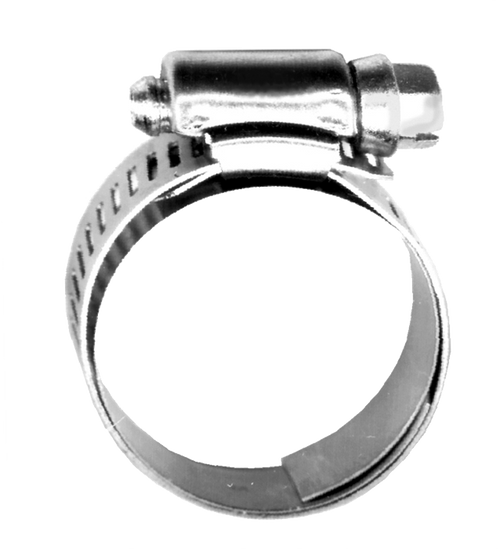 1-1/4" S/S Band - Ferrous Screw - Extented Tongue Gear Clamp  ET-20