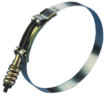 2.56 - 2.87" Mini Flex Seal T-Bolt Clamp - S/S Band - Ferrous Bolt  HC20-275