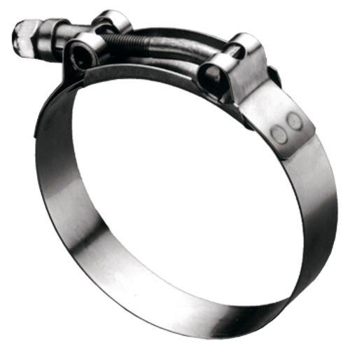 4.56 - 4.87" T-Bolt Clamp - S/S Band - S/S Bolt  HC2-475