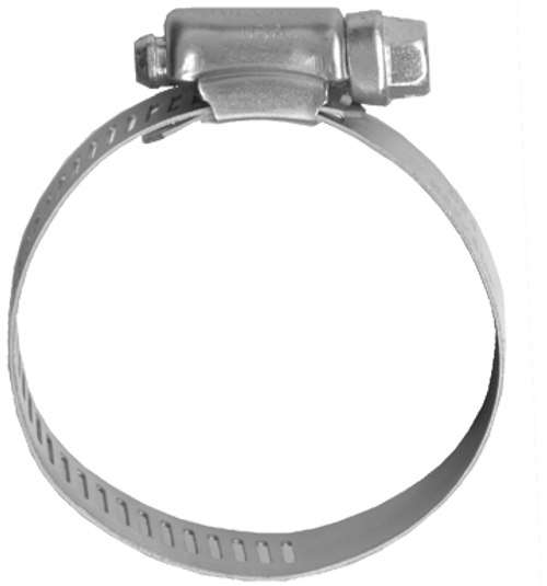 3-3/4" Standard Gear Clamp - S/S Band - Ferrous Screw  HC6-60
