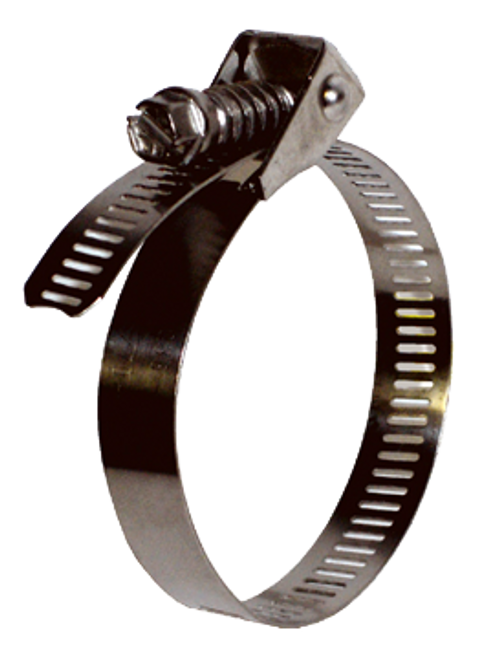 1.00 - 4.00" Quick Release Gear Clamp - S/S Band - S/S Screw  LAS-56