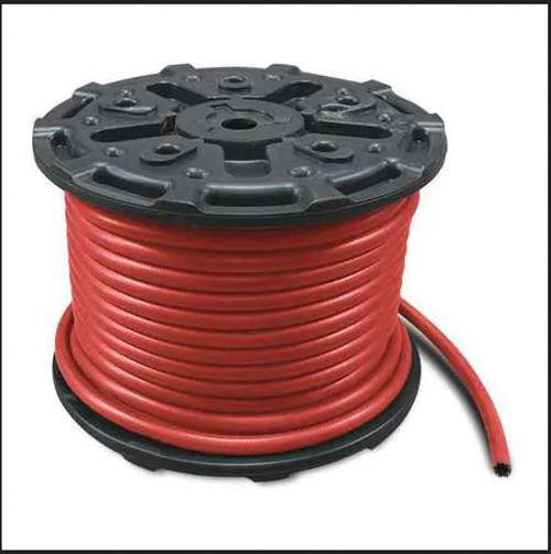1/2" x 500' Red Nitrile 250 PSI Oil Resistant Rubber Air Hose  RPH-8-REEL