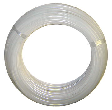 5/16" x 100' High Density White Polyethylene Tube  359-5-100