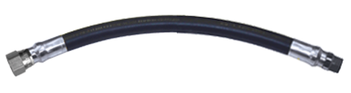 1 x 72" Female 37° JIC - Male NPT - Type I Nitrile Rubber Natural Gas Hose Assembly  I16C72FJ16MP16