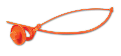 Orange Gladhand Pacifier 81-0127 - Prairie Bearing & Bolt