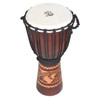 X8 Drums Kalimantan Djembe with Tattoo Gryphon, Medium