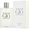 ACQUA DI GIO by Giorgio Armani Eau De Toilette Spray 6.7 oz, white bottle with silver cap and box, classic men's fragrance.