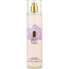 Vince Camuto Fiori Body Mist 8 oz, pink bottle with purple flower and gold cap.