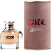 Jean Paul Gaultier Scandal Eau De Parfum Spray 1 oz perfume bottle and packaging.