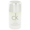 CK One by Calvin Klein Deodorant Stick, 2.6 oz, white packaging with silver cap and gray text, Calvin Klein branding.