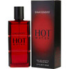 Davidoff Hot Water Eau De Toilette Spray, 3.7 oz, red bottle and black box.