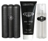 Cuba Prestige Black by Cuba EDT Spray 3 Oz & Aftershave Spray 3.3 Oz & Shower Gel 6.6 Oz