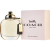 Coach by Coach Eau De Parfum Spray 3 oz perfume bottle and box packaging.