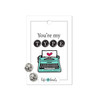 Lifebeats You're My Type Enamel Typewriter Pin
