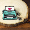 Lifebeats You're My Type Enamel Typewriter Pin