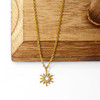 Lifebeats Dainty Sun Necklace Face the Sun Necklace