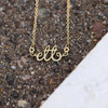 Lifebeats Endure To The End - ETTE Script Necklace