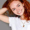 Lifebeats Aim High Necklace - Gold Finish Charm Necklace