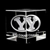 BYU Cougars Crystal Cube product image at NuMercy
