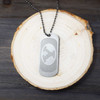 BYU Cougars Fan Dog Tag Necklace