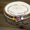 Central Michigan Chippewas Bangle Bracelet