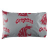 Washington State Cougars Rotary Queen Bed in a Bag Set