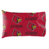 Louisville Cardinals Rotary Queen Bed in a Bag Set