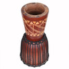 X8 Drums Tribal Carved Djembe Drum