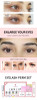 ICONSIGN Upgrade Version Lash Lift Kit eyelash perm tools set for curly eyes makeup.