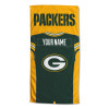 Green Bay Packers NFL Jersey Personalized Beach Towel