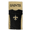 New Orleans Saints NFL Jersey Personalized Beach Towel