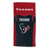 Houston Texans NFL Jersey Personalized Beach Towel