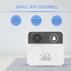 Vistashops Knock Knock Video Doorbell Wi-Fi Enabled, white color, Vistashops brand, doorbell camera.