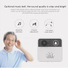 Vistashops Knock Knock Video Doorbell Wi-Fi Enabled with camera and white color.