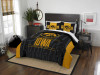 Iowa Hawkeyes Bedding Full/Queen Comforter and 2 Sham Set