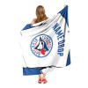 Toronto Blue Jays MLB Jersey Personalized Silk Touch Throw Blanket