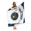 Milwaukee Brewers MLB Jersey Personalized Silk Touch Throw Blanket