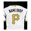 Pittsburgh Pirates MLB Jersey Personalized Silk Touch Throw Blanket