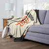 San Francisco Giants MLB Jersey Personalized Silk Touch Throw Blanket