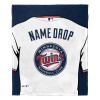 Minnesota Twins MLB Jersey Personalized Silk Touch Throw Blanket