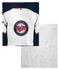 Minnesota Twins MLB Jersey Personalized Silk Touch Sherpa Throw Blanket