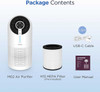 MOOKA M02 H13 True HEPA Air Purifier