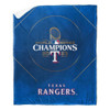 Texas Rangers MLB 2023 World Series Champions Glory Silk Touch Sherpa Throw Blanket